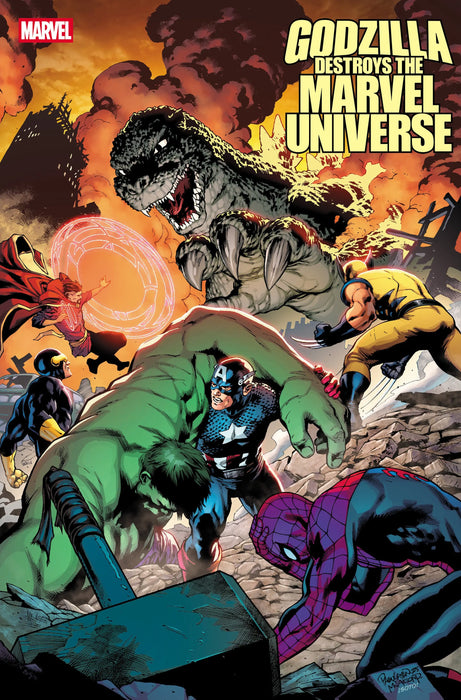 Godzilla Destroys The Marvel Universe #5