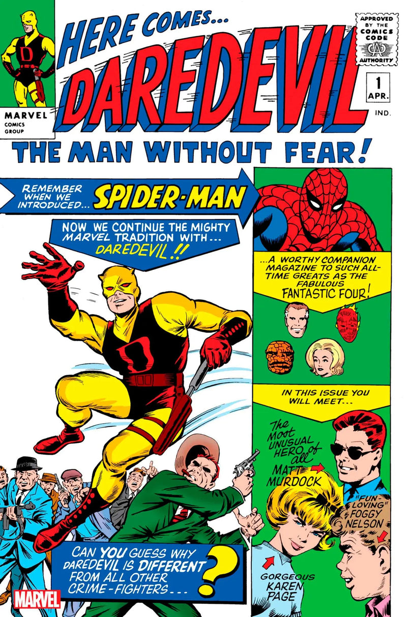 Daredevil #1 Facsimile Edition Marvel Comics