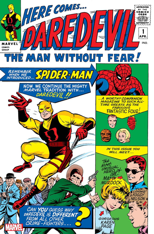 Daredevil #1 Facsimile Edition Foil Variant Marvel Comics