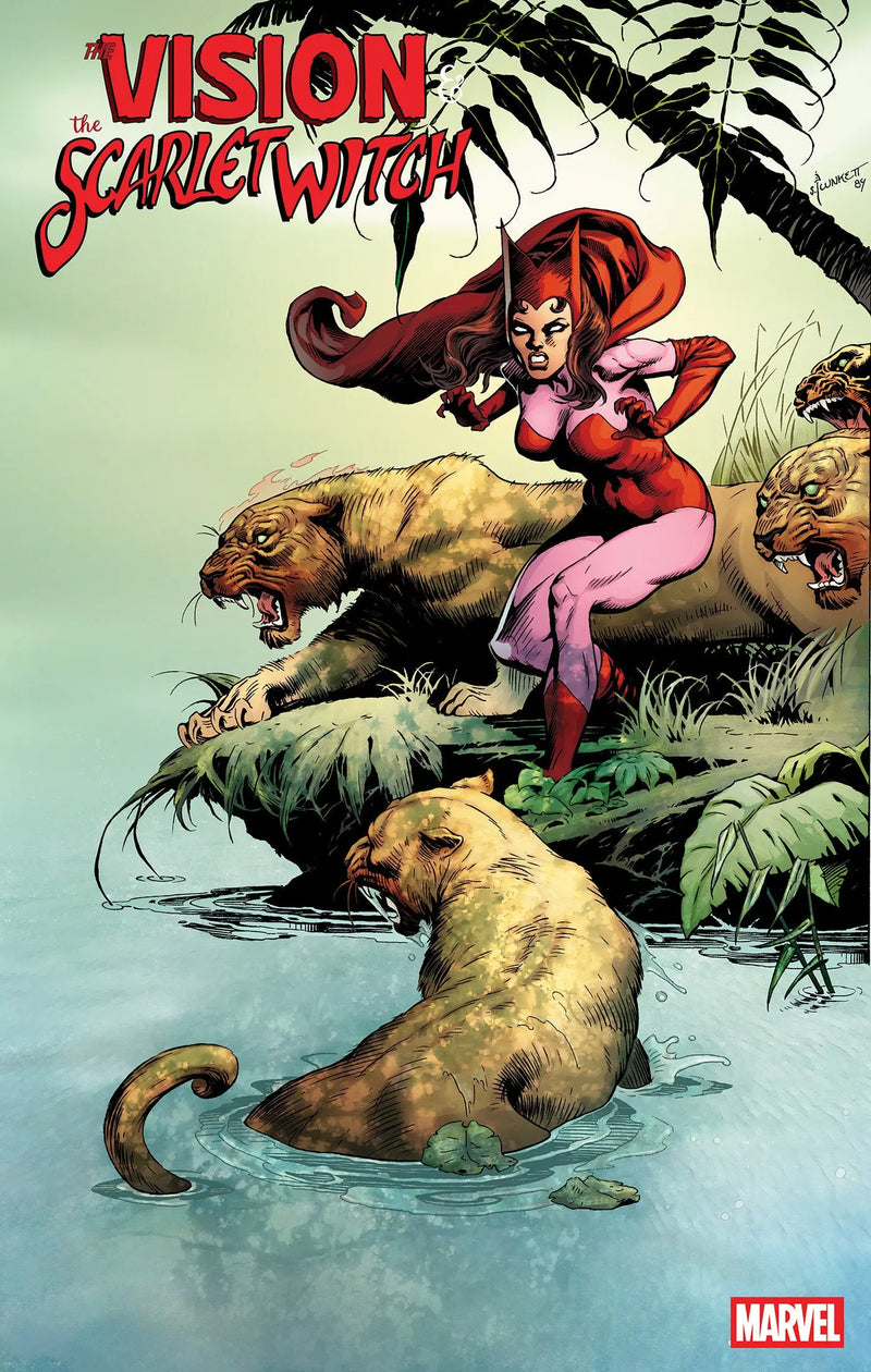The Vision & The Scarlet Witch #1 Sandy Plunkett Hidden Gem Variant Marvel Comics