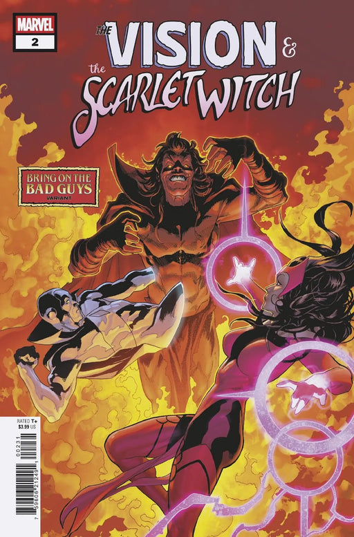 The Vision & The Scarlet Witch #2 Geoff Shaw Bring On The Bad Guys Variant Marvel Comics