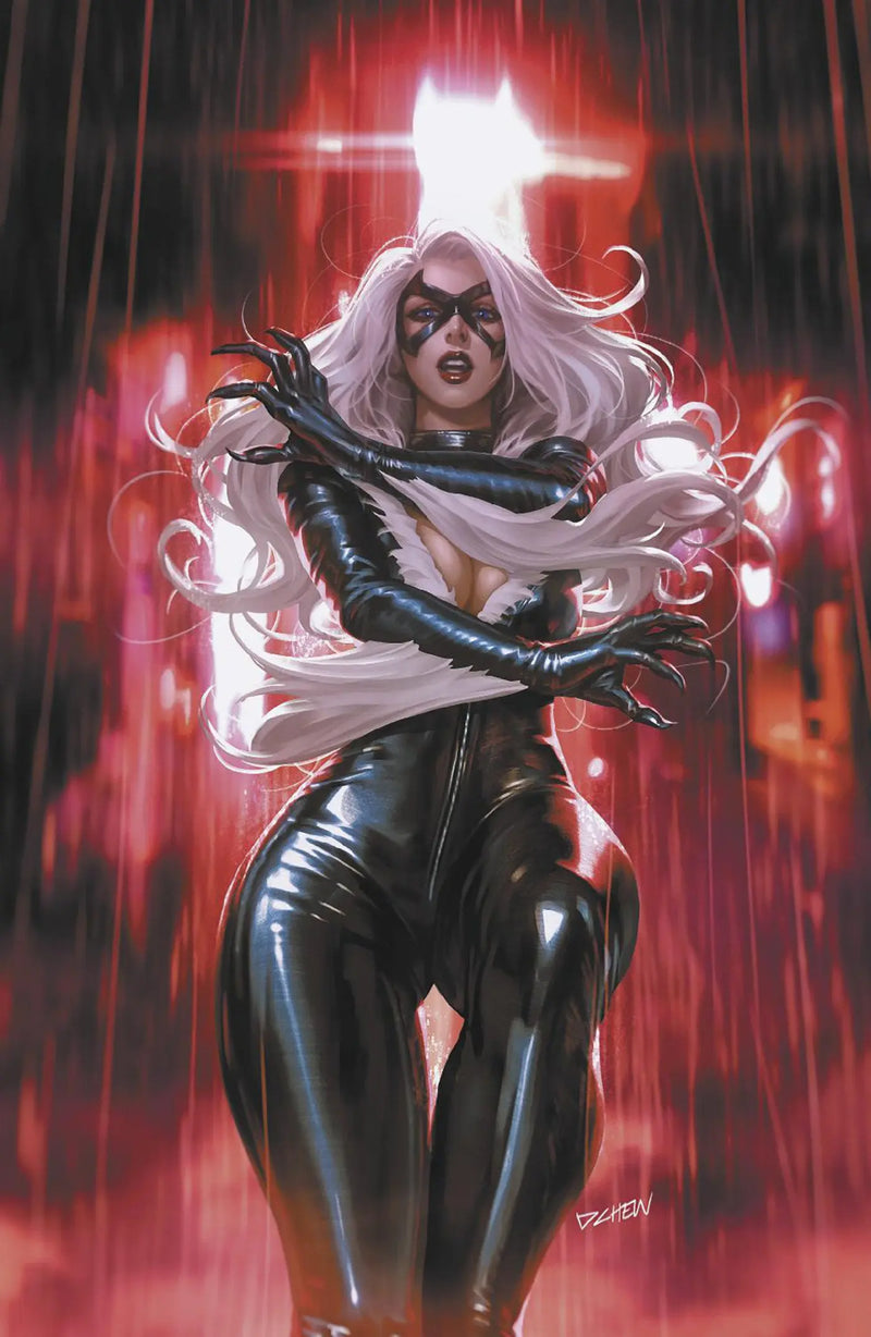Black Cat #4 Derrick Chew Black Cat Full Art Variant Marvel Comics