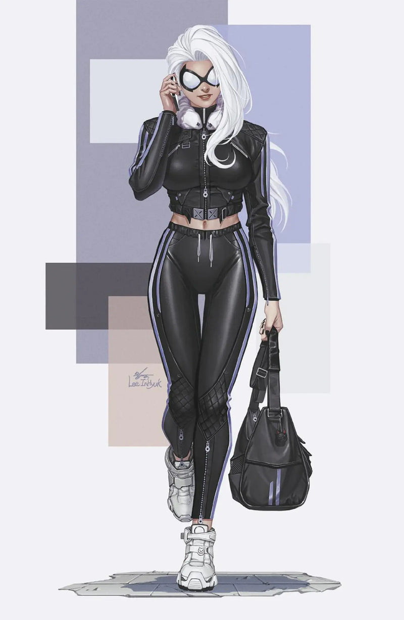 Black Cat #4 Inhyuk Lee Street Verse Full Art Variant Marvel Comics