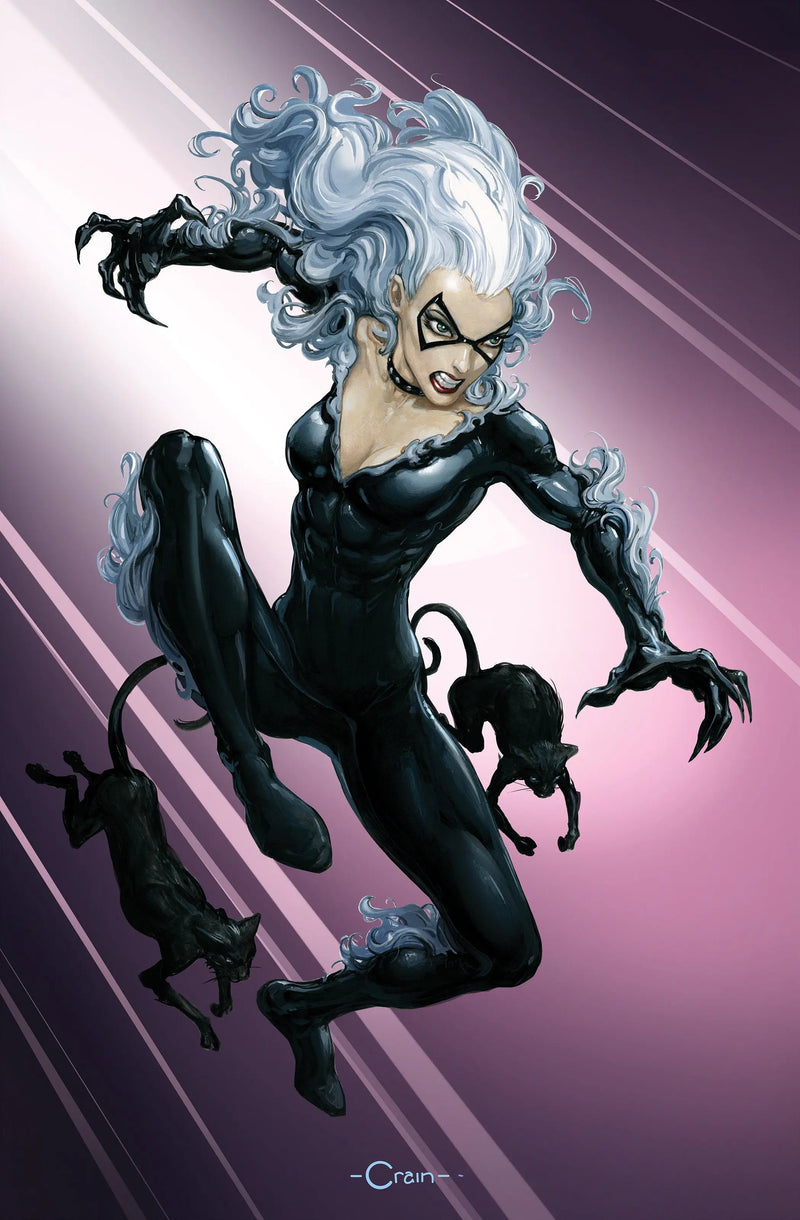 Black Cat #6 Clayton Crain Full Art Variant Marvel Comics