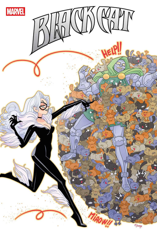 Black Cat #8 Marguerite Sauvage Doom Homage Variant Marvel Comics