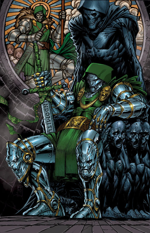 The Will Of Doom #1 Stephen Platt Ratio Virgin 2nd Printing Variant Marvel Comics