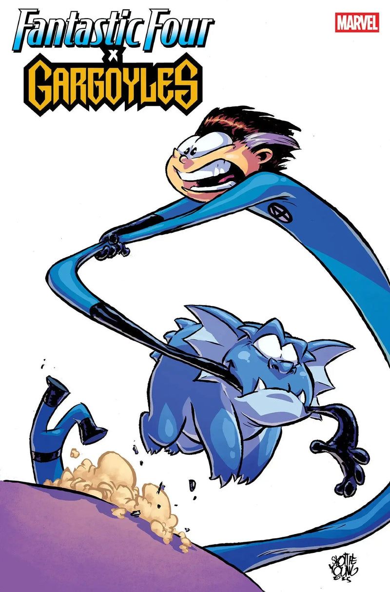 Fantastic Four/Gargoyles #1 Skottie Young Variant Marvel Comics