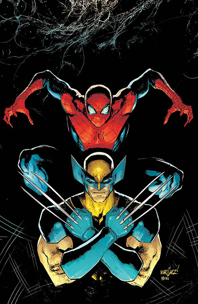 Spider-Man & Wolverine #1 David Marquez Ratio Virgin 2nd Print Variant Marvel Comics