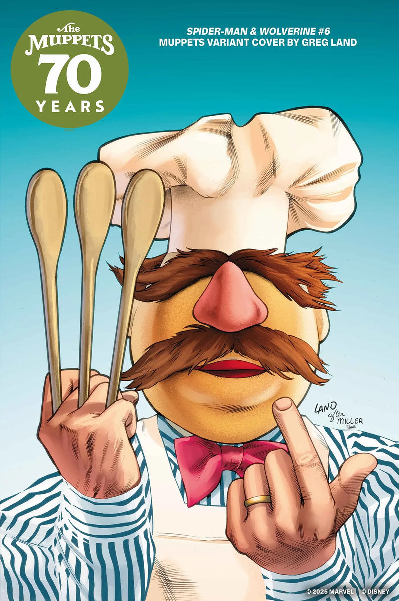 Spider Man & Wolverine #6 Greg Land Muppets Variant Marvel Comics
