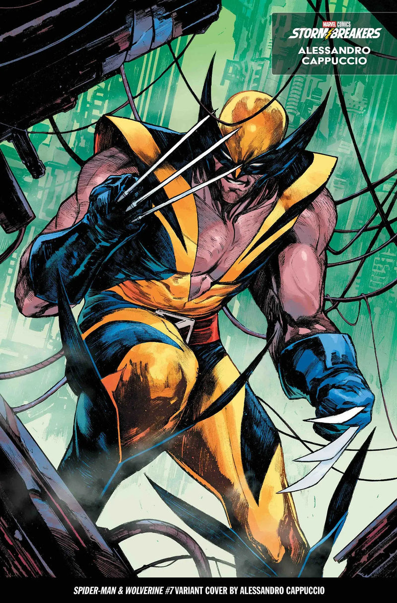 Spider-Man & Wolverine #7 Alessandro Cappuccio From The Chaos A Costume Variant Marvel Comics