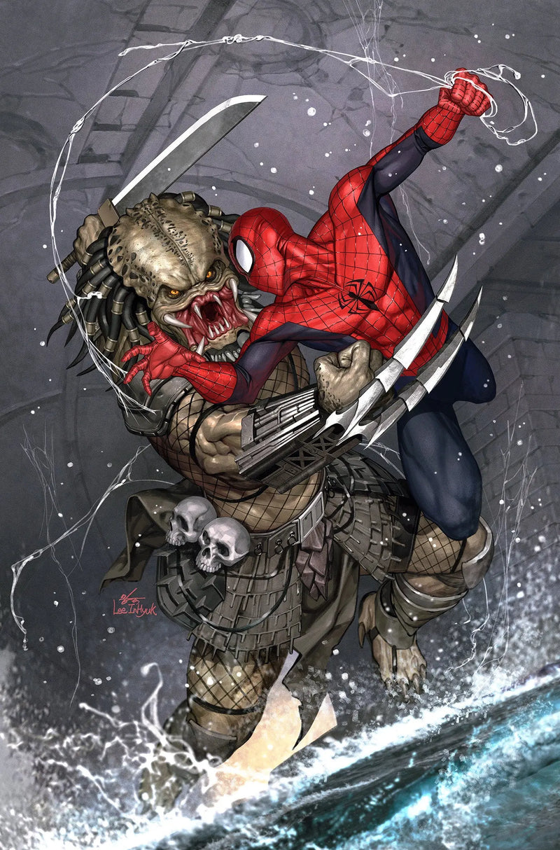 Predator Kills The Marvel Universe #1 Inhyuk Lee Ratio Virgin 2 Nd Printing Variant Marvel Comics