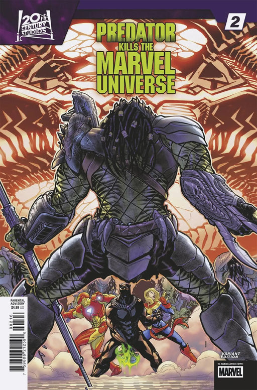 Predator Kills The Marvel Universe #2 David Baldeon Variant Marvel Comics