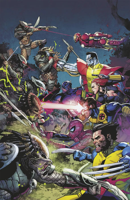 Predator Kills The Marvel Universe #2 Leinil Yu Full Art Variant Marvel Comics