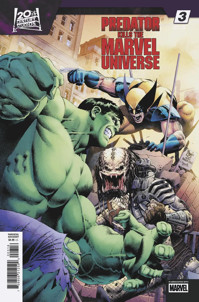 Predator Kills The Marvel Universe #3 Paulo Siqueira Variant Marvel Comics