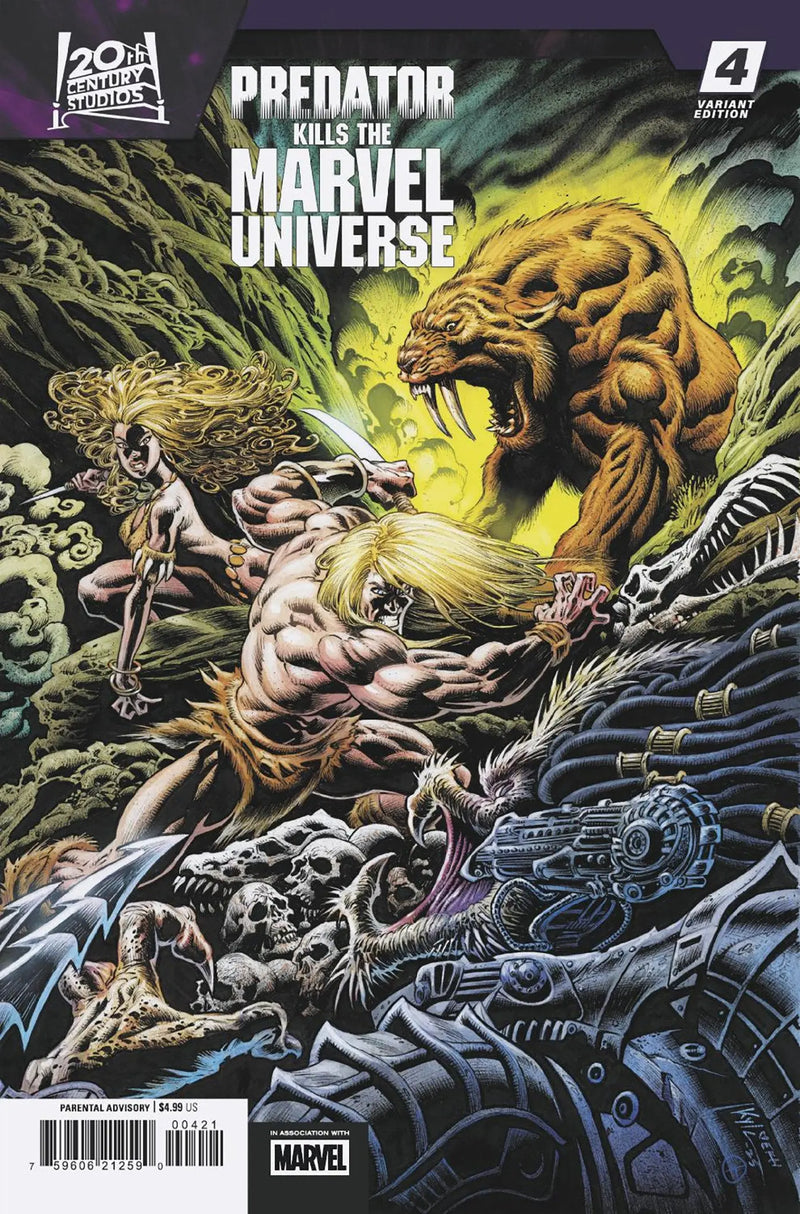 Predator Kills The Marvel Universe #4 Marvel Comics