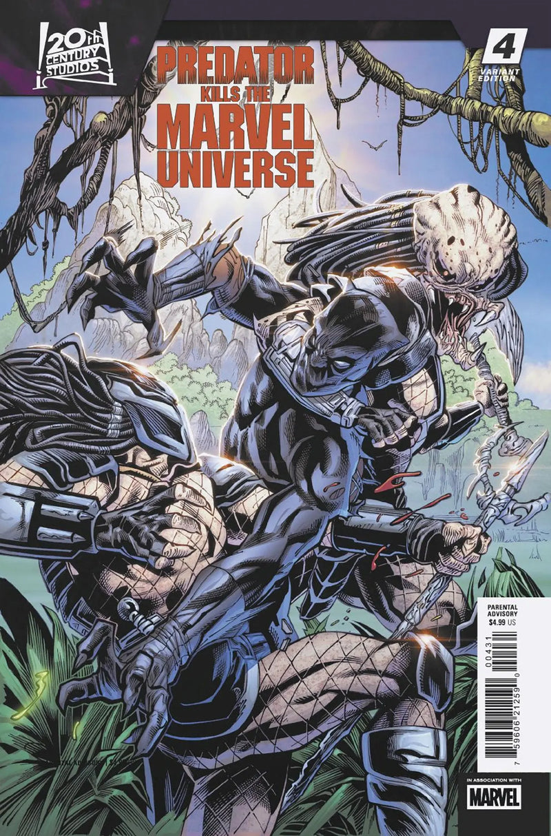 Predator Kills The Marvel Universe #4 Marvel Comics