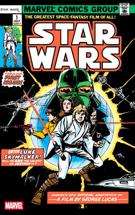 Star Wars 1977 #1 Facsimile Edition [New Printing] Marvel Comics