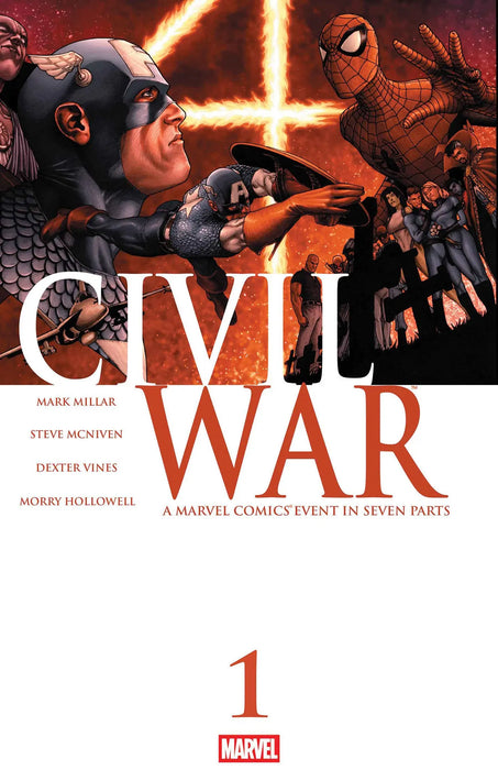 Civil War #1 Facsimile Edition Foil Variant Marvel Comics