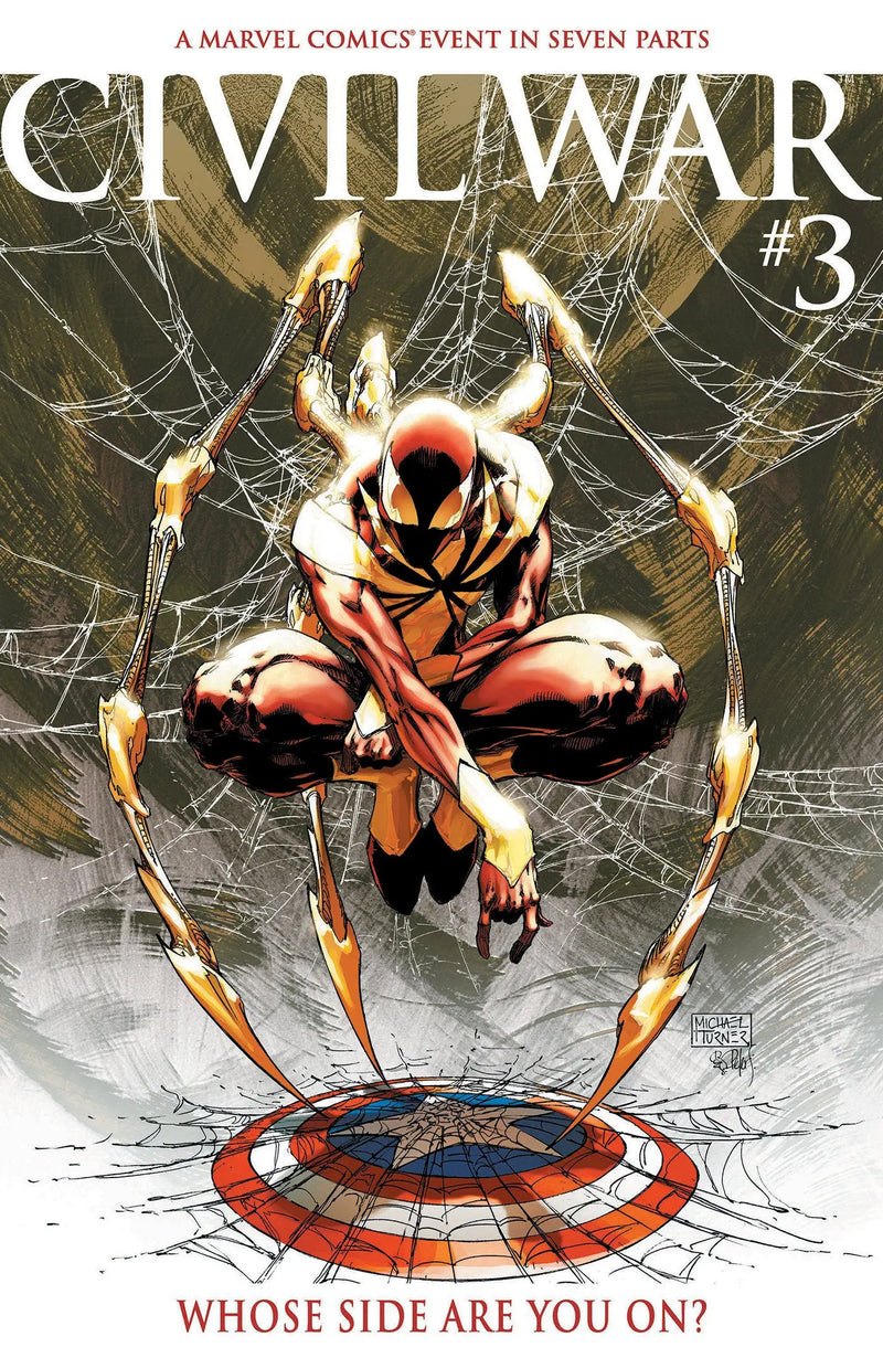 Civil War #3 Facsimile Edition Michael Turner Foil Variant Marvel Comics