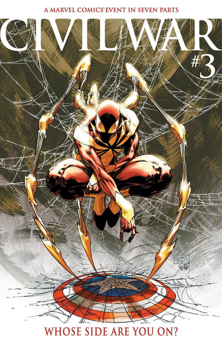 Civil War #3 Facsimile Edition Michael Turner Foil Variant Marvel Comics