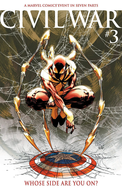 Civil War #3 Facsimile Edition Michael Turner Foil Variant Marvel Comics