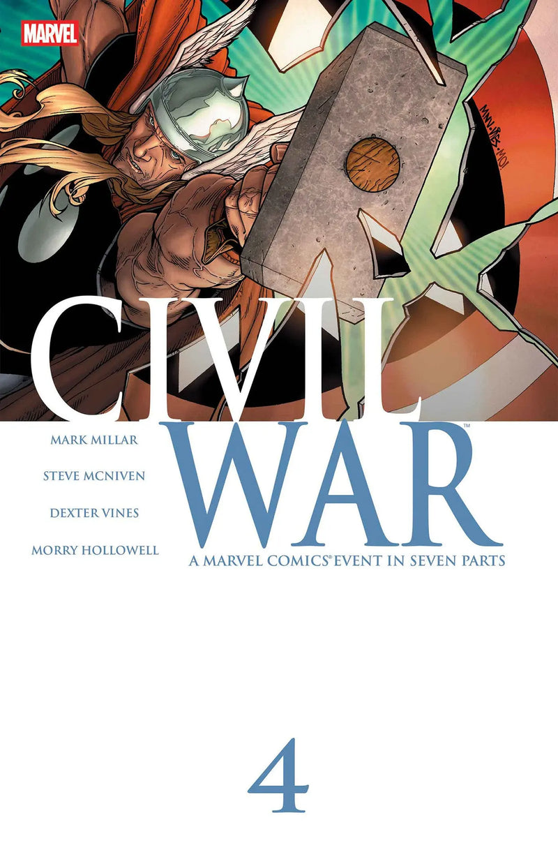 Civil War #4 Facsimile Edition Marvel Comics