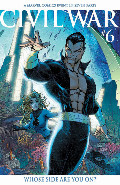 Civil War #6 Facsimile Edition Michael Turner Foil Variant Marvel Comics