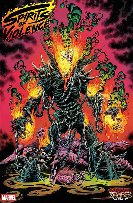 Spirits Of Violence #1 Kyle Hotz Marvel Zombies Variant Marvel Comics