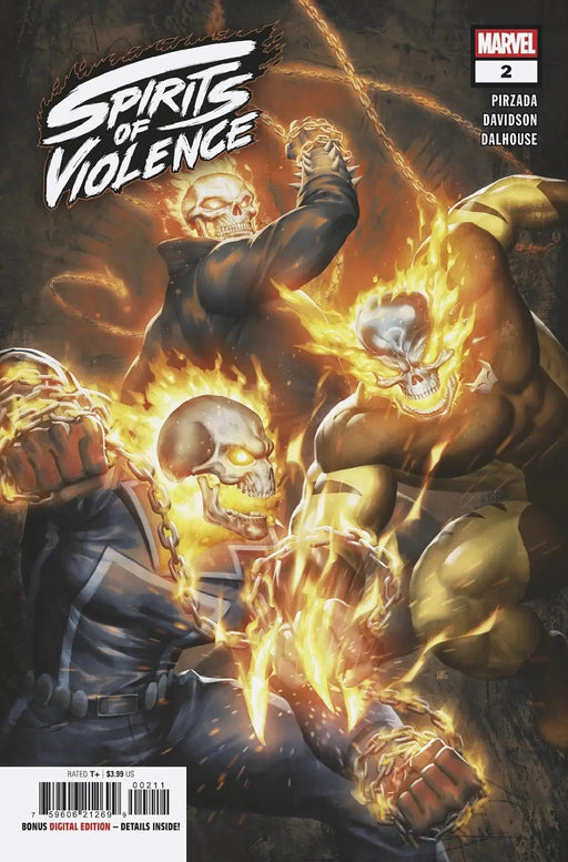 Spirits Of Violence #2 Marvel Comics