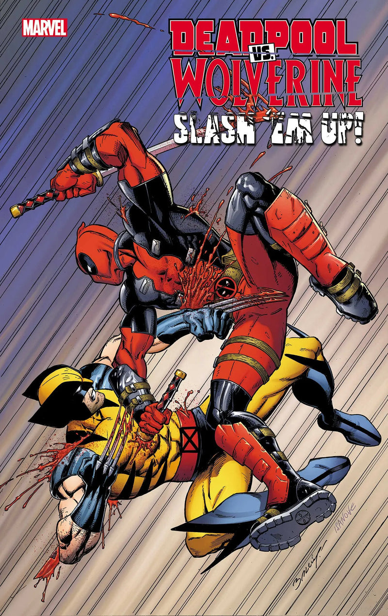 Deadpool vs. Wolverine: Slash 'Em Up #1 Mark Bagley Variant Marvel Comics