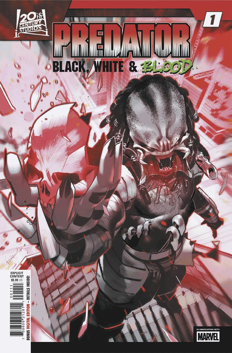 Predator: Black, White & Blood #1 Marvel Comics