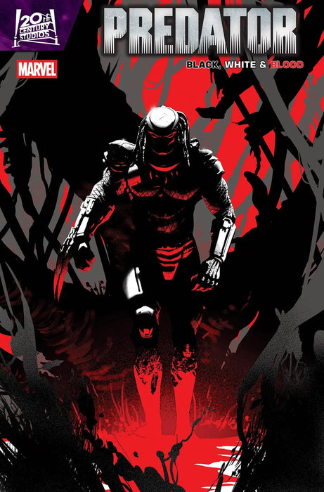 Predator: Black, White & Blood #3 Pete Woods Variant Marvel Comics