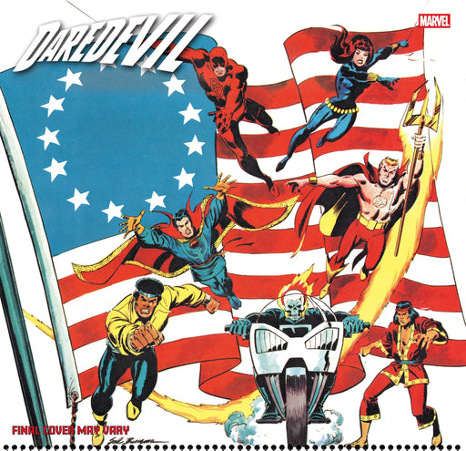 Daredevil #1 Sal Buscema Bicentennial Calendar Hidden Gem Variant Marvel Comics