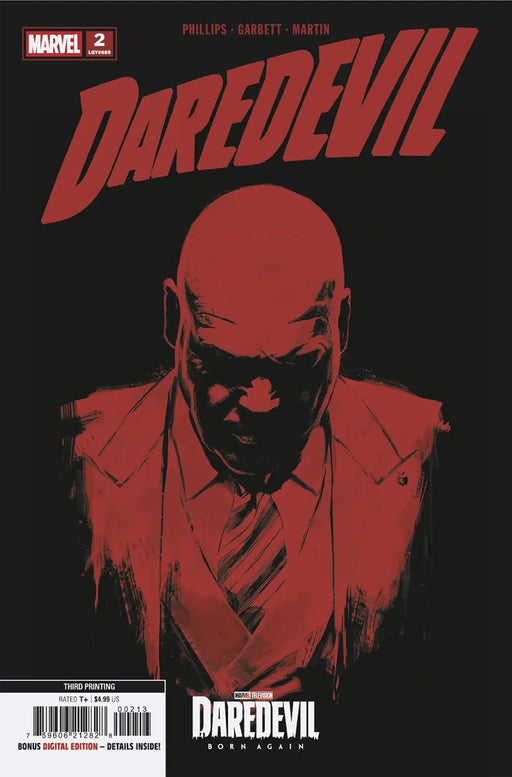 Daredevil #2 Marvel Television 3rd Printing Variant Marvel Comics