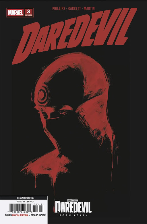 Daredevil #3 Marvel Television 2nd Printing Variant Marvel Comics
