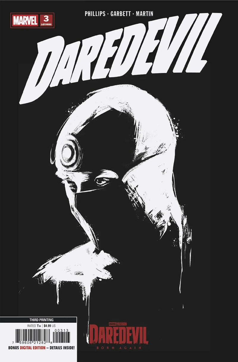 Daredevil #3 Marvel Television 3rd Printing Variant Marvel Comics