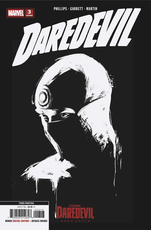 Daredevil #3 Marvel Television 3rd Printing Variant Marvel Comics