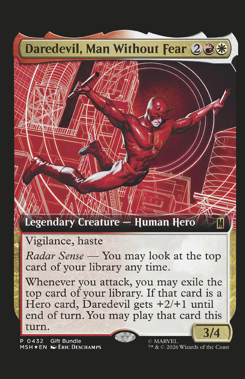 Daredevil #4 Classified Artist Magic: The Gathering Variant Marvel Comics