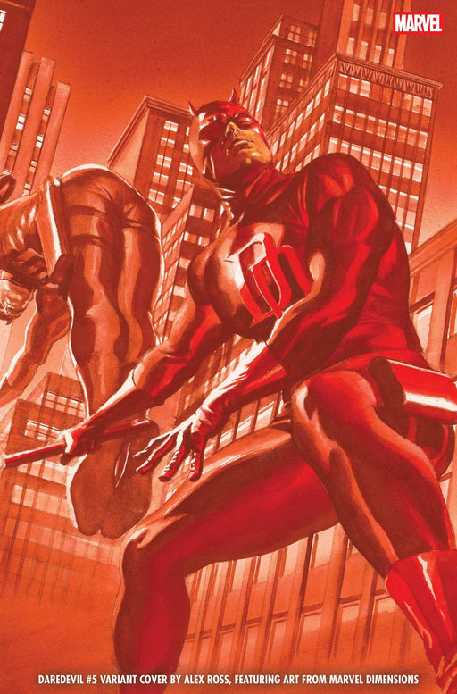 Daredevil #5 Alex Ross Marvel Dimensions Variant Marvel Comics