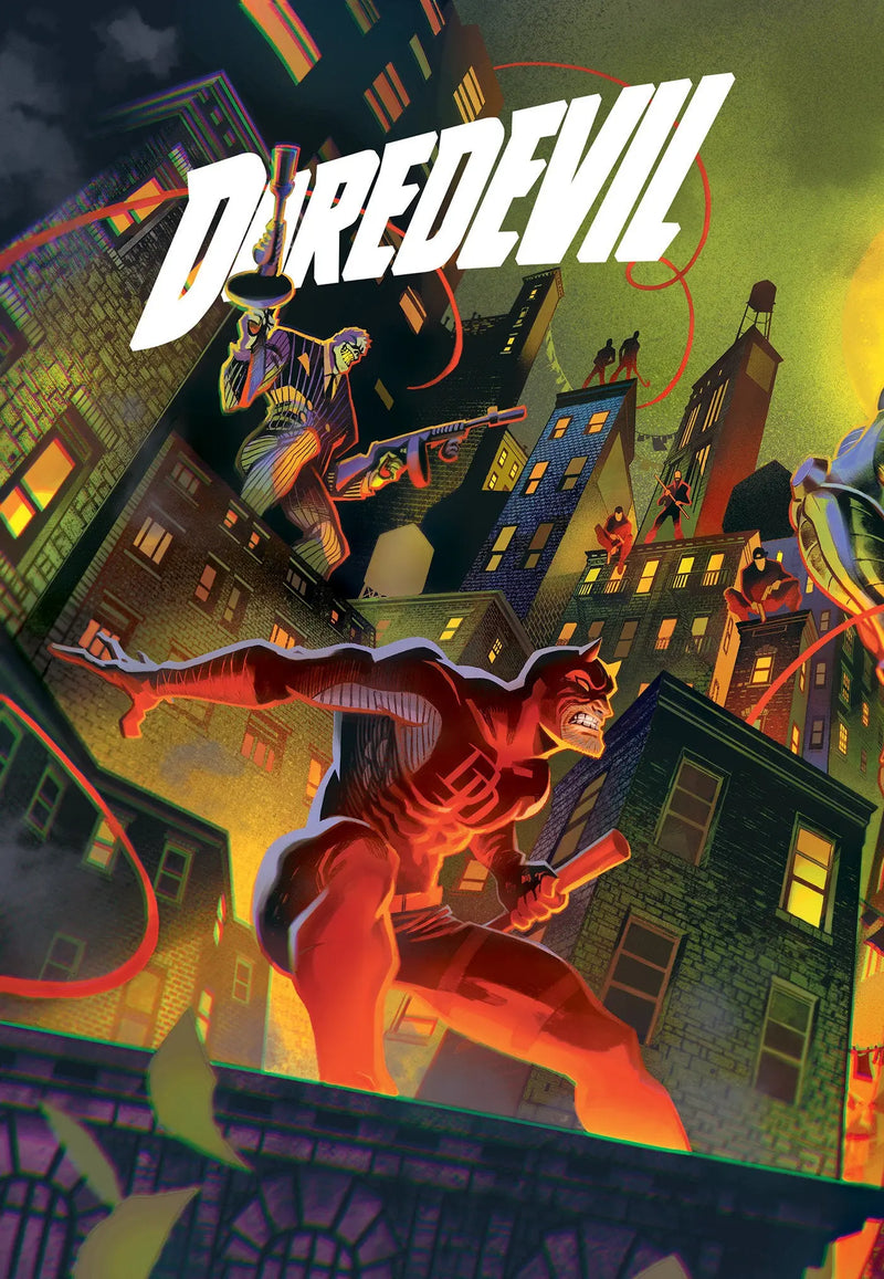 Daredevil #6 Flaviano 2 Part Connecting Variant Marvel Comics