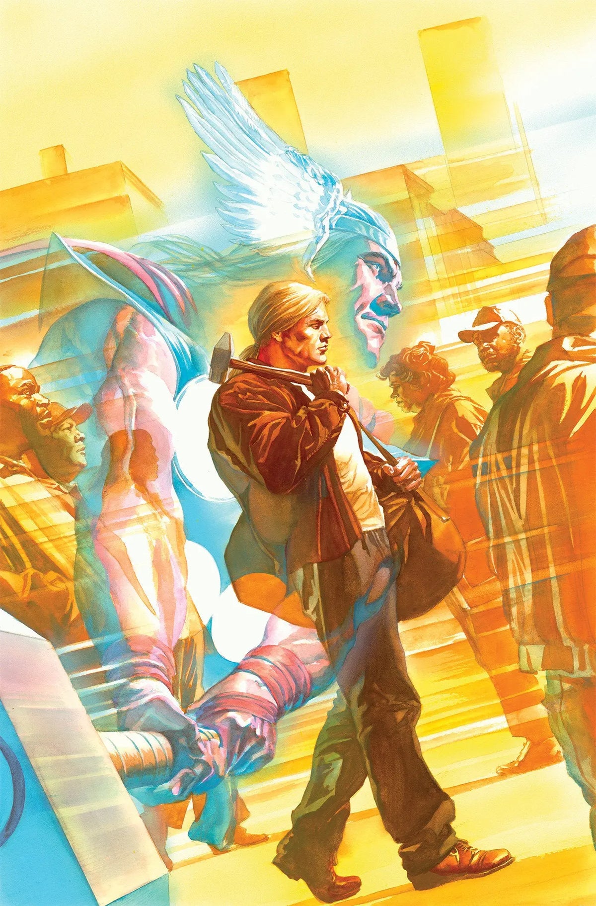 Thor #1 Alex Ross Ratio Virgin 2 Nd Printing Variant - Revenge Of