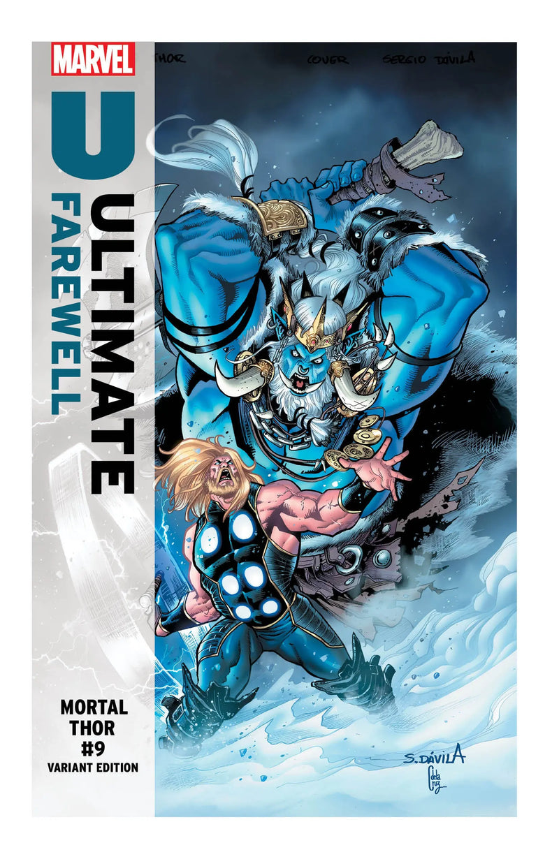 Mortal Thor #9 Sergio Davila Ultimate Farewell Variant Marvel Comics