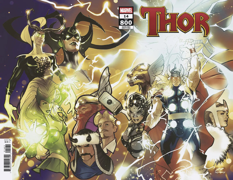 Thor #800 Pablo Villalobos Wraparound 800 Celebration Variant Marvel Comics