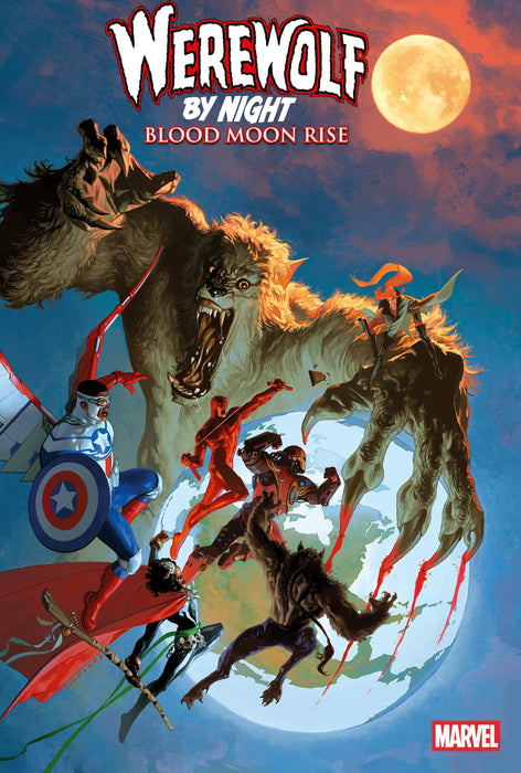 Werewolf By Night: Blood Moon Rise #1 Josemaria Casanovas Variant Marvel Comics