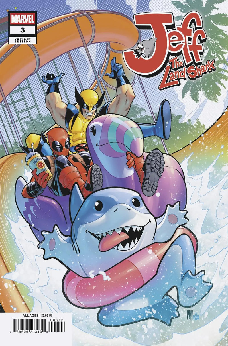 Jeff The Land Shark #3 Paco Medina Variant Marvel Comics
