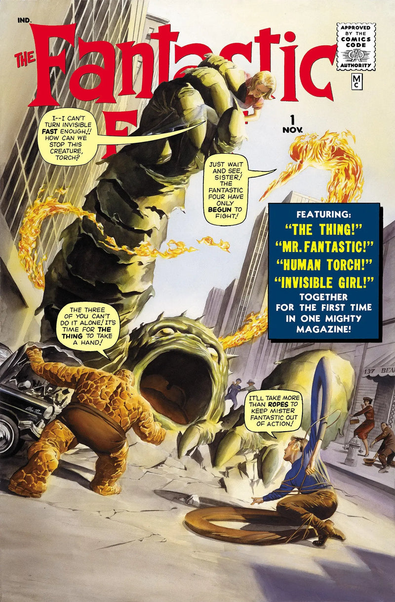 Fantastic Four #1 Facsimile Edition Alex Ross Variant [New Printing 2] Marvel Comics
