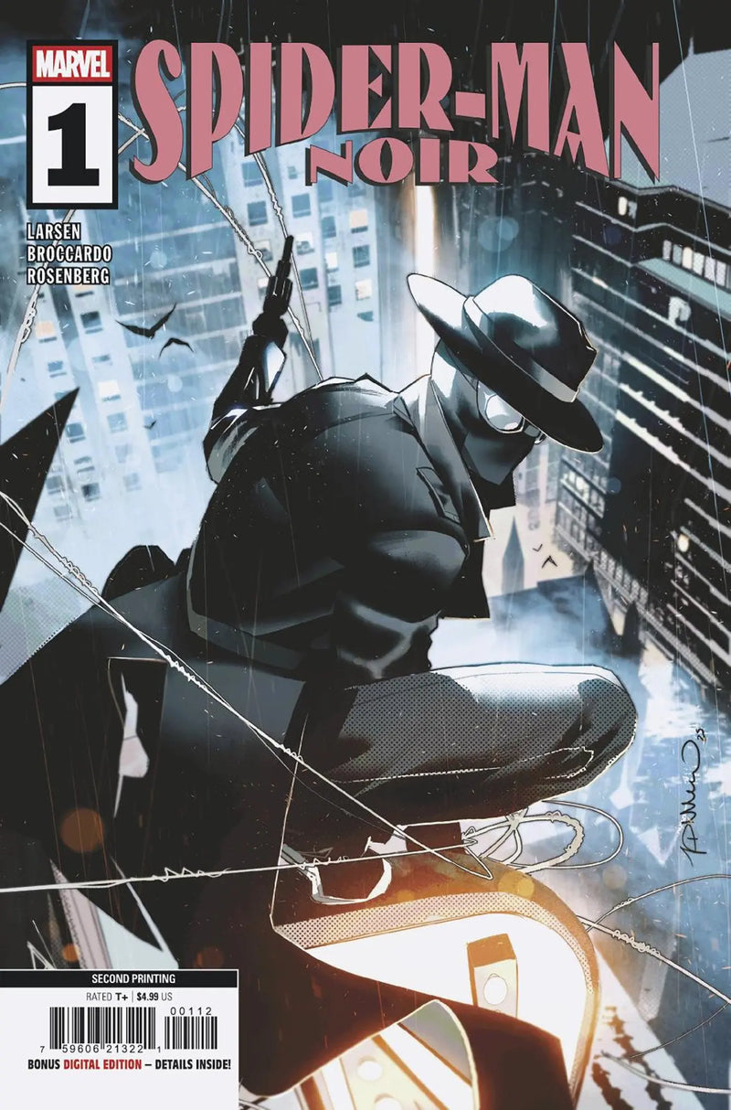 Spider-Man Noir #1 Simone Di Meo 2nd Printing Variant Marvel Comics