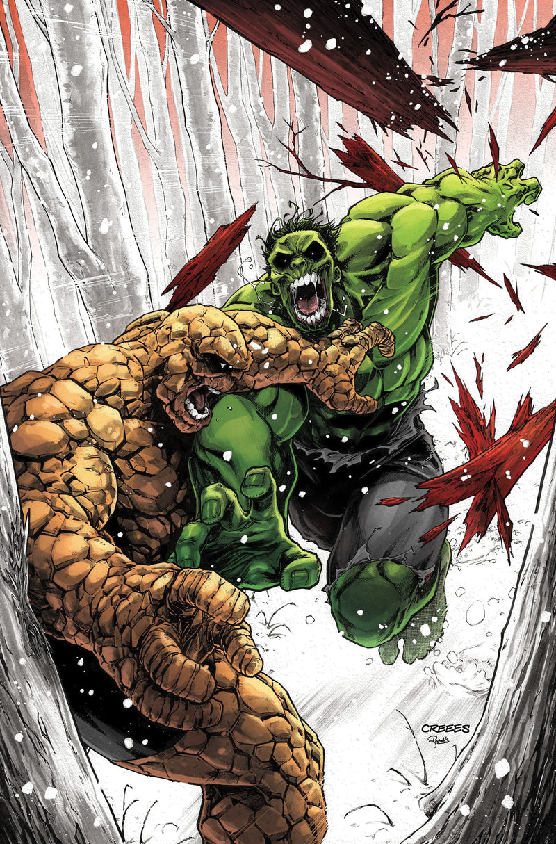 Marvel: Black, White & Blood And Guts #2 Creees Lee Full Art Variant Marvel Comics