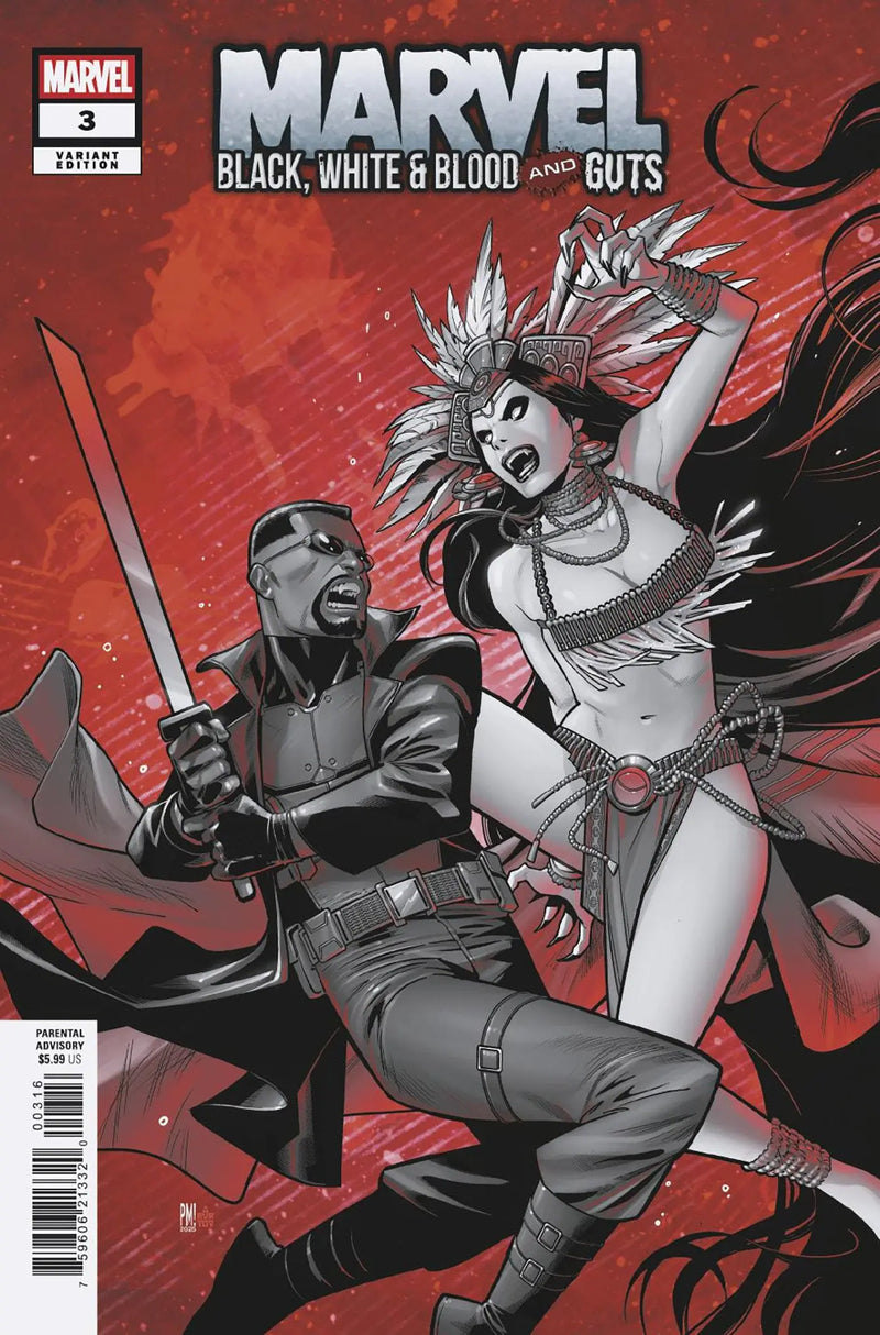 Marvel: Black, White & Blood And Guts #3 Paco Medina Variant Marvel Comics