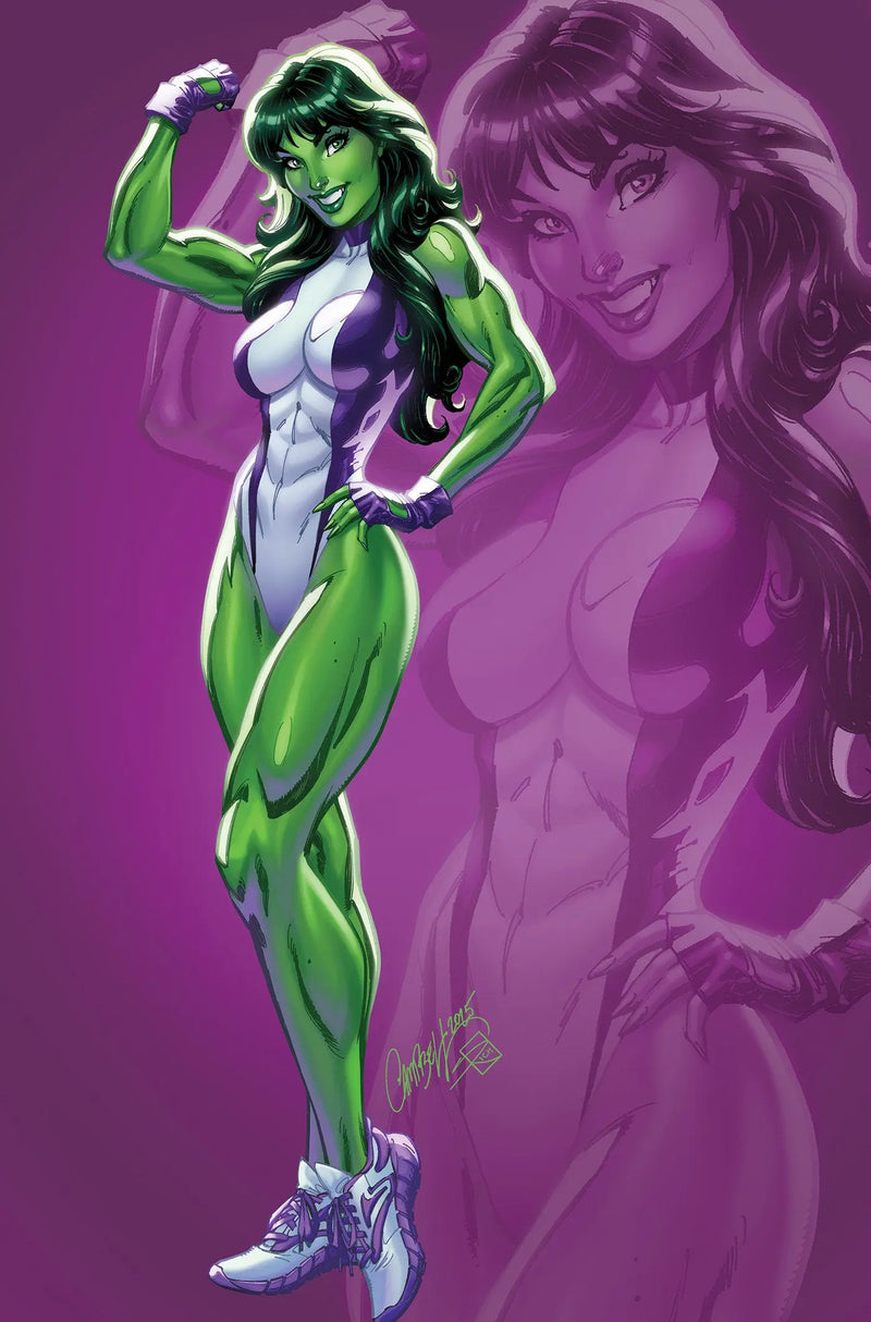 Imperial War: Planet She-Hulk #1 J. Scott Campbell Just Spectacular Collection Full Art Variant Marvel Comics